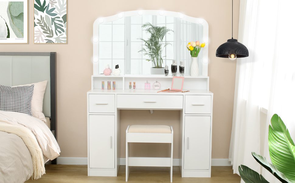 vanity set in your bedroom